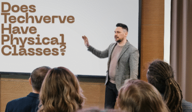 Does Techverve Have Physical Classes?